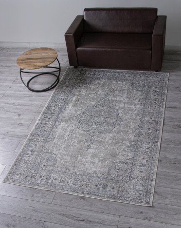 Бельгийский ковер Ragolle LIVANTE 927909 - 6646 (Вискоза, серый)