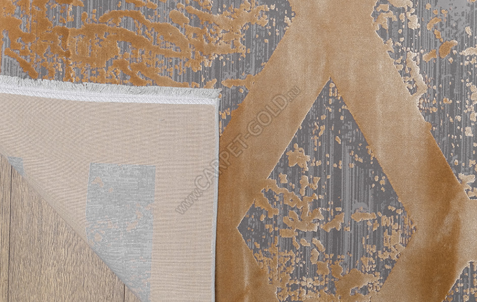 Ковер ДИЗАЙН M570R ЦВЕТ C_DGRAY / BEIGE
