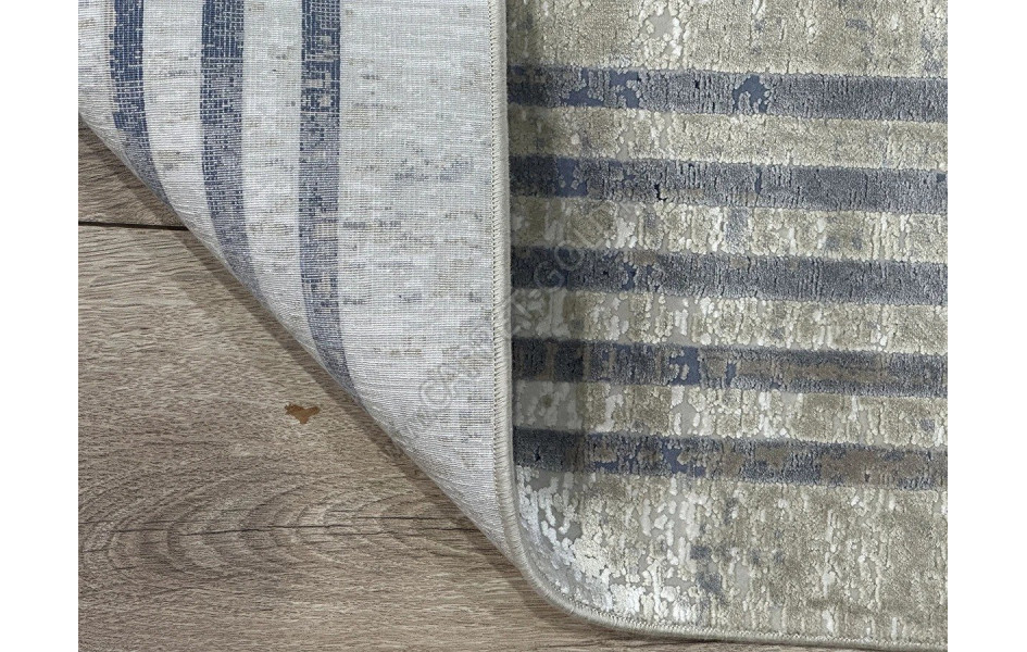 Ковер турецкий BELLA Y5302W BLUE / L.BEIGE