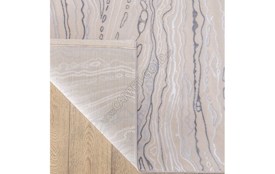 КОВРЫ ДИЗАЙН F592AG ЦВЕТ BEIGE / D.GREY