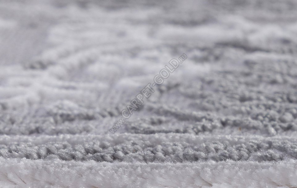 Ковер F163AQ - GREY / D.GREY - Прямоугольник - коллекция SIROCCO
