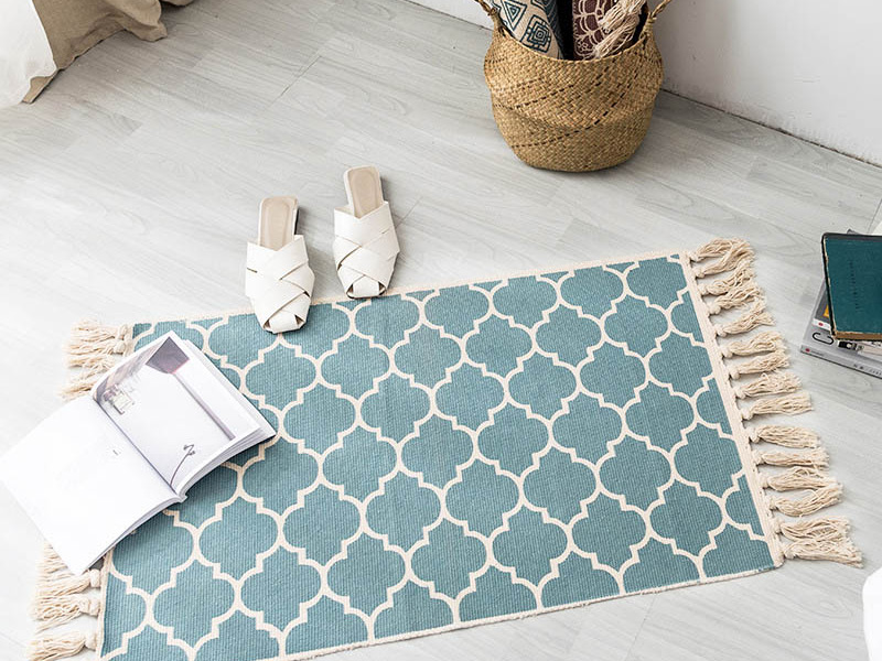 Ковер из льна